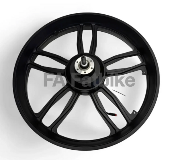 Achtervelg met Motor voor QM Wheels V20 Pro & S20 Pro – 250W Rode kabel2