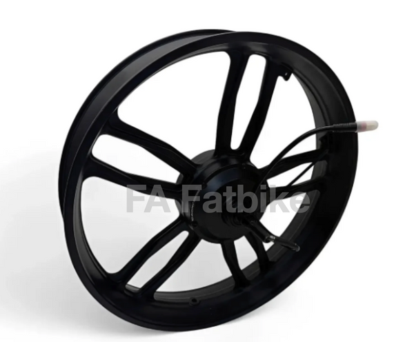 Achtervelg met Motor voor QM Wheels V20 Pro & S20 Pro – 250W Rode kabel