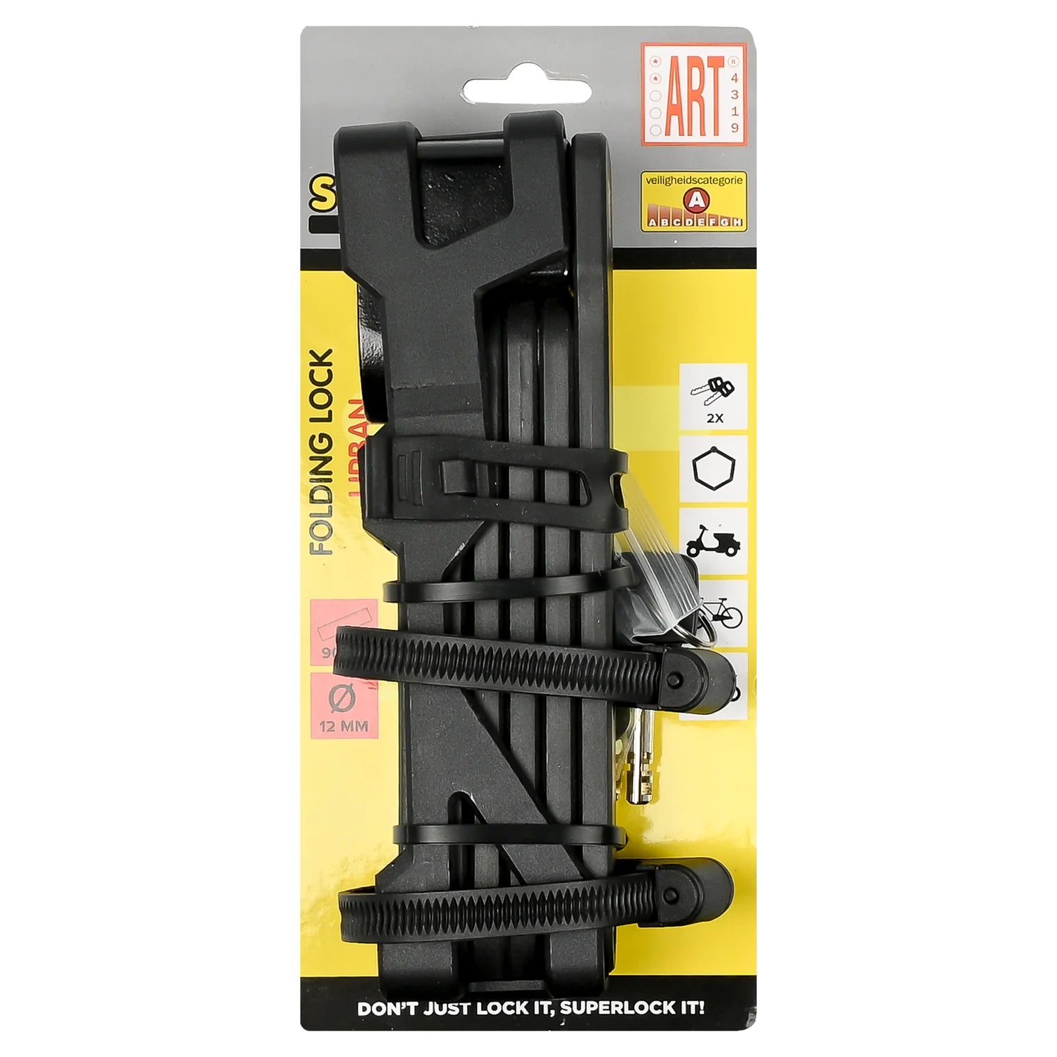 Vouwslot 90cm - Art 2 - STAHLEX2