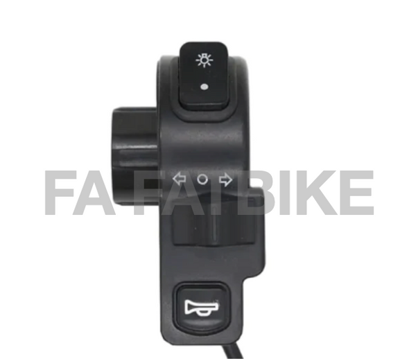Fatbike Lichtschakelaar 5-Pins | Knipperlicht & Toeter